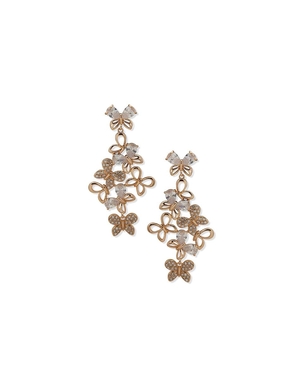 Boucles d'oreilles percées Anne Klein Butterfly Chandelier   | GWA-3957187